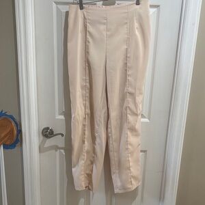 SHEIN Cream Straight Leg Women's Pants